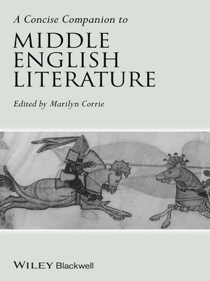 cover image of A Concise Companion to Middle English Literature